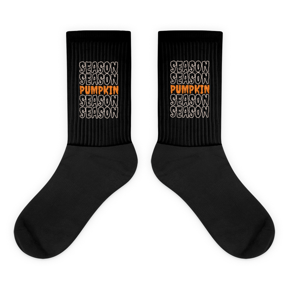 Pumpkin Season Socks