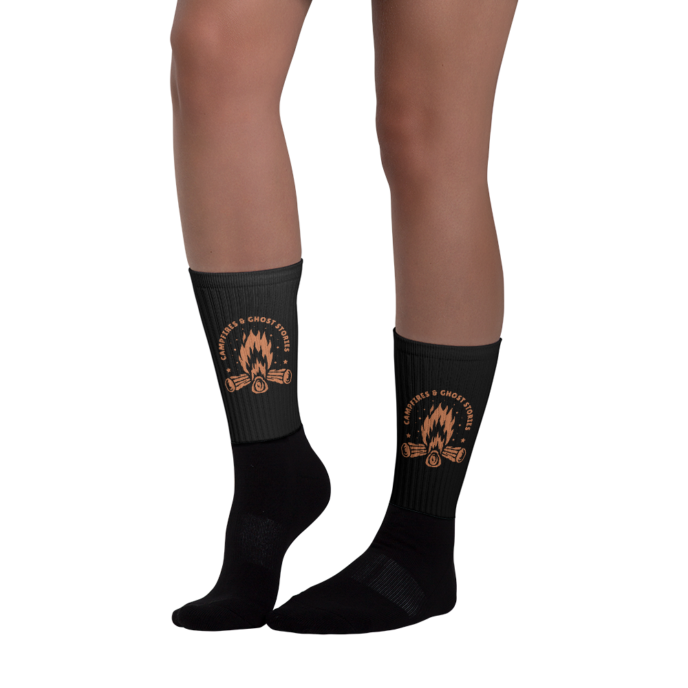 Campfires & Ghost Stories Socks