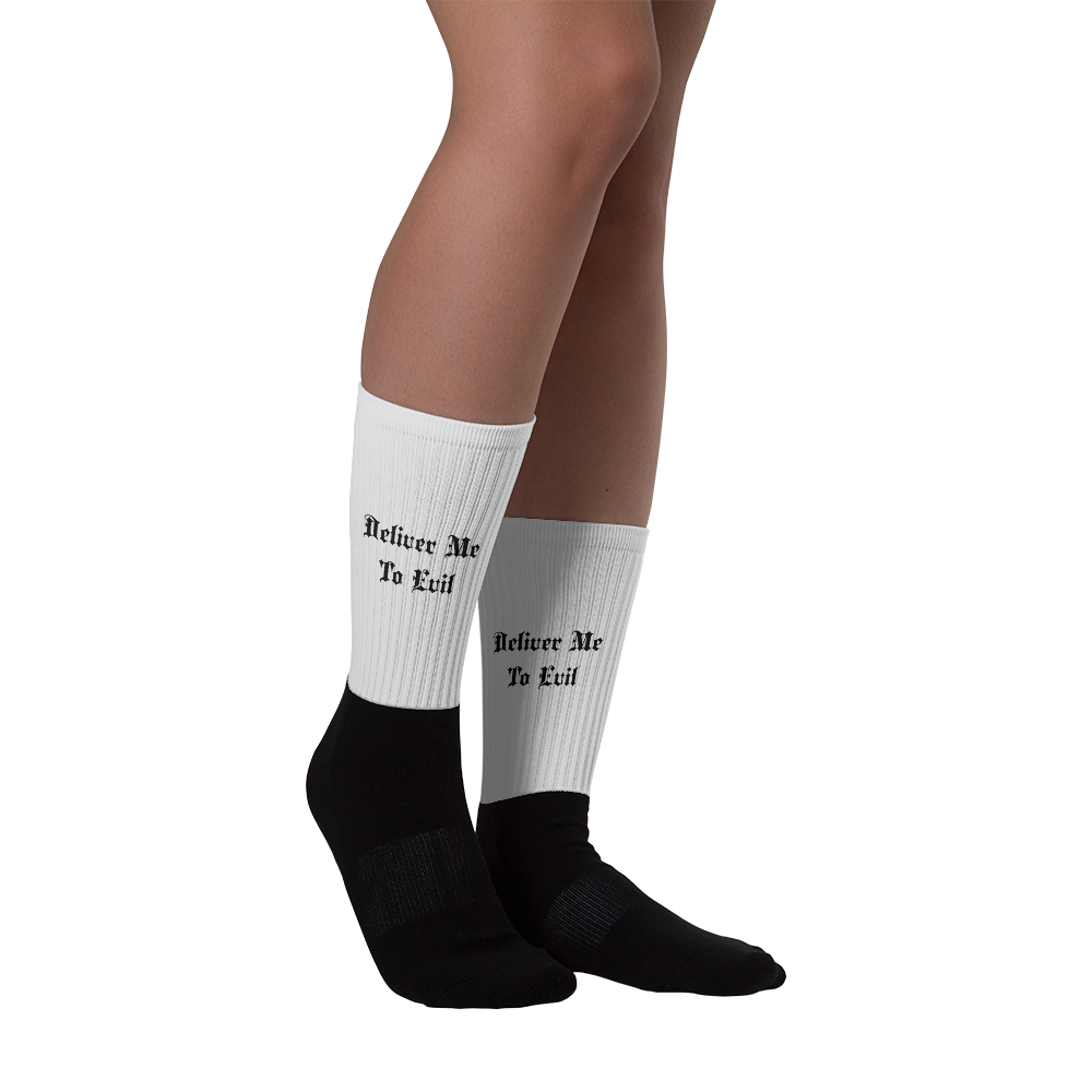 Deliver Me To Evil Socks