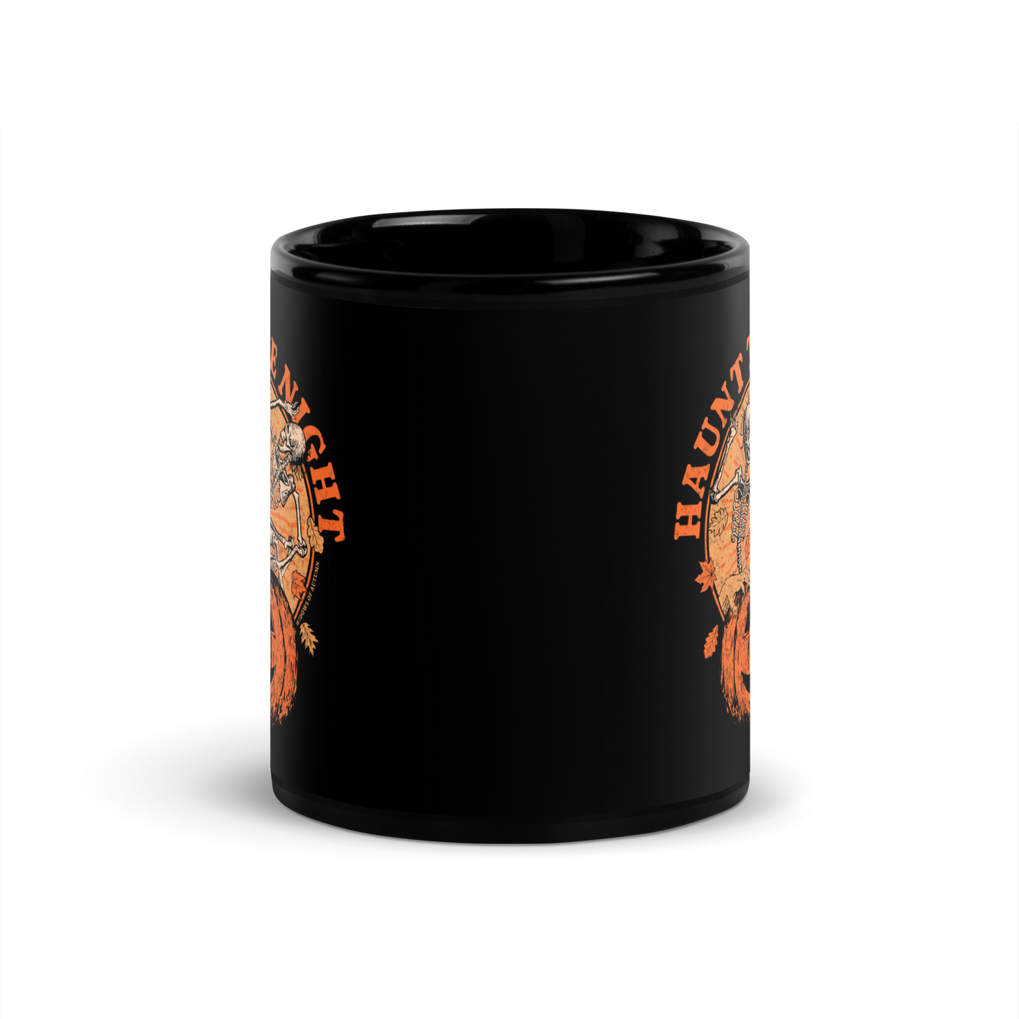 Haunt The Night Mug - Black