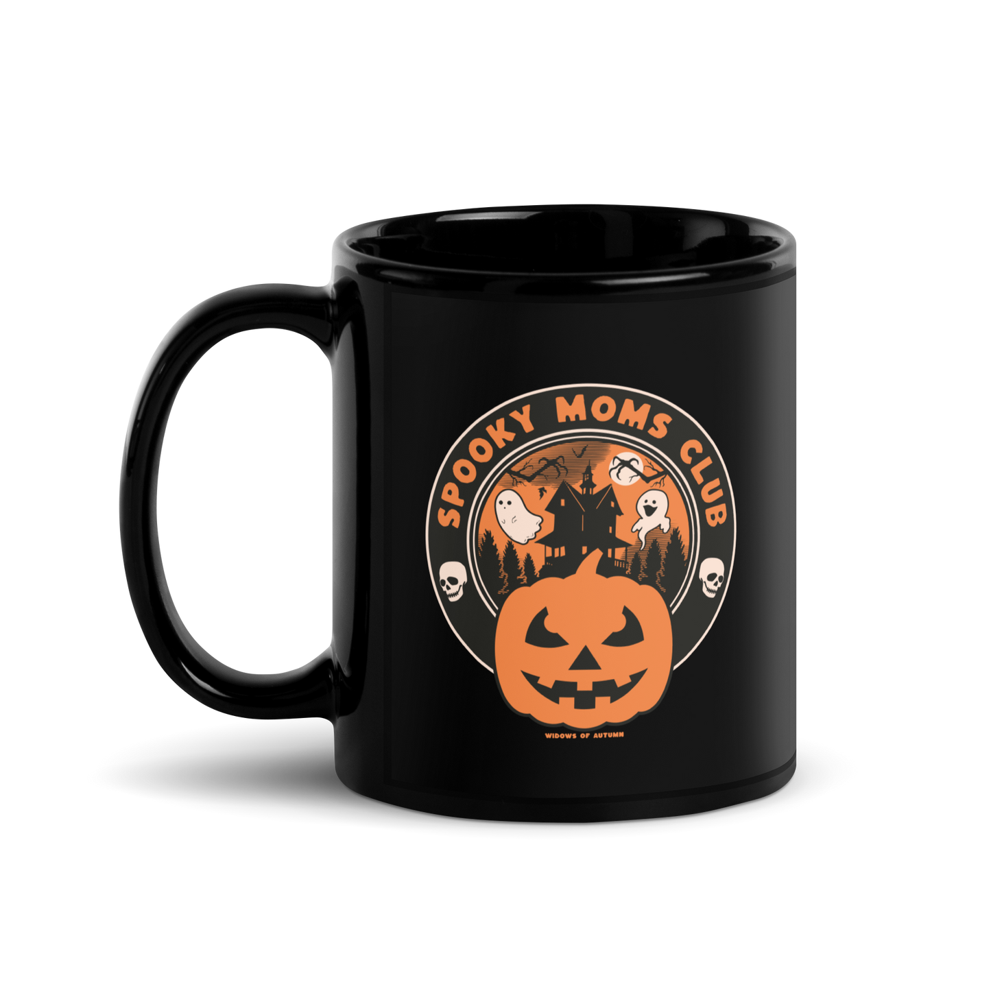 Spooky Moms Club Mug - Black