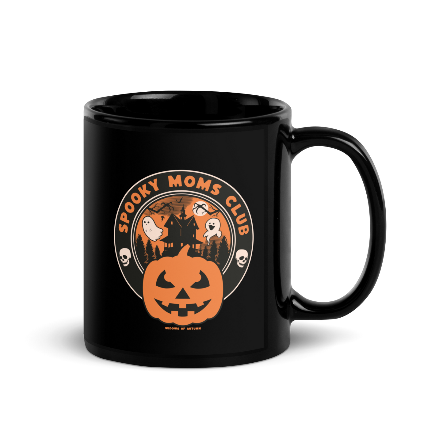 Spooky Moms Club Mug - Black