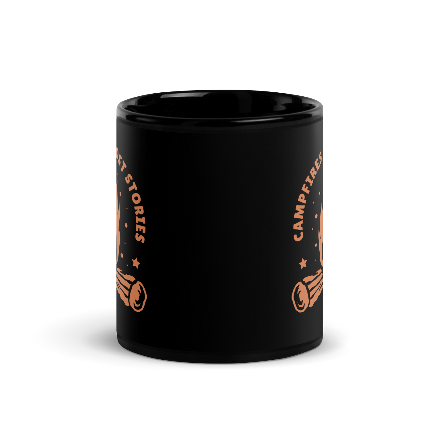 Campfires & Ghost Stories Mug - Black