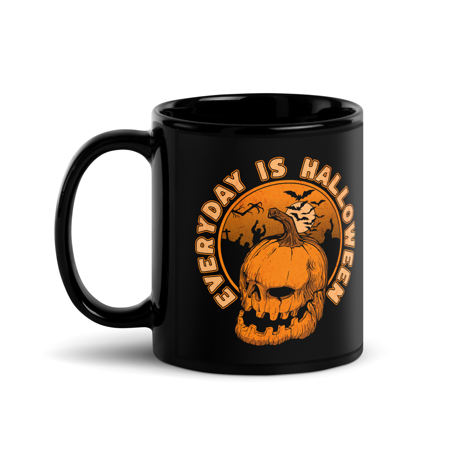 Eternal Halloween Mug - Black