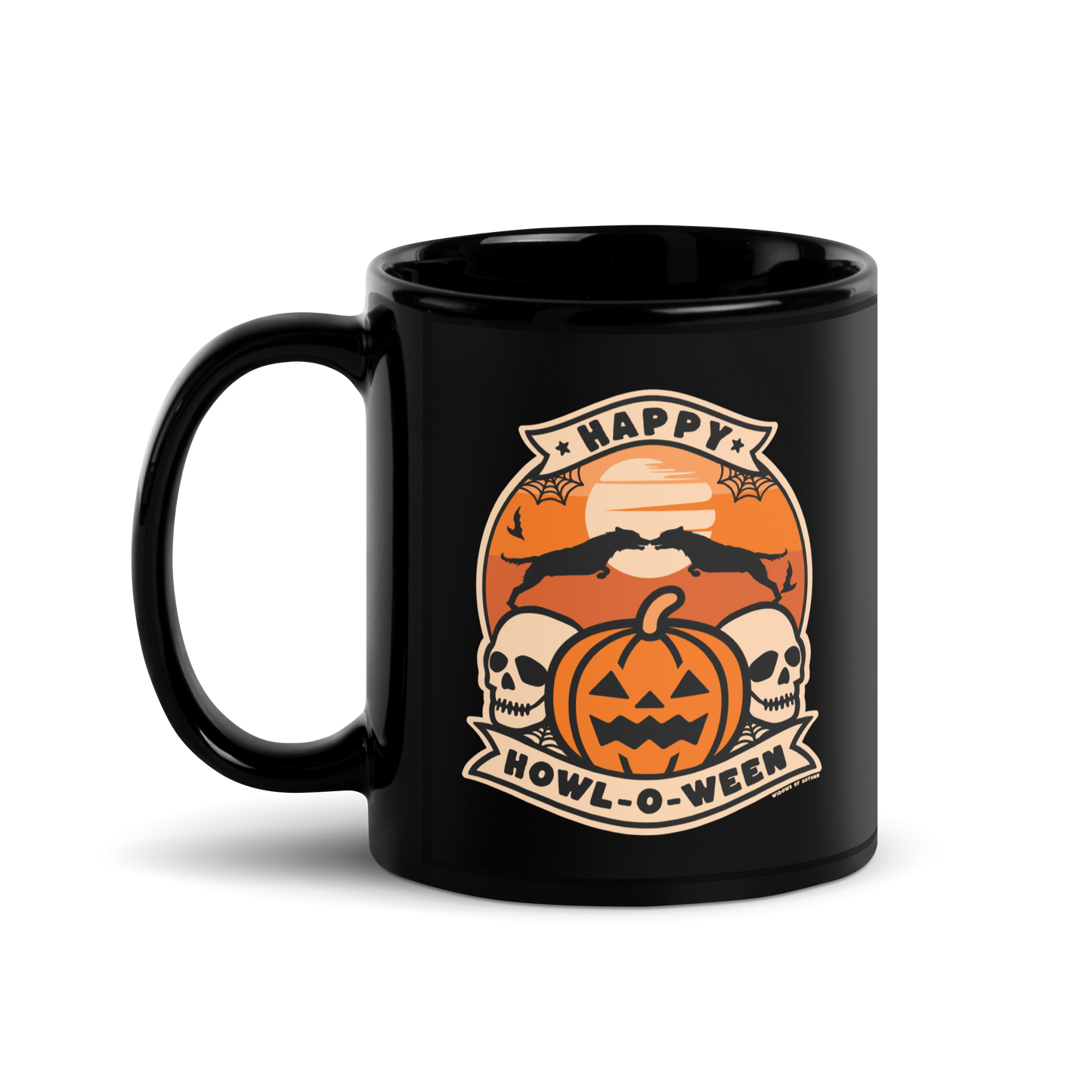 Howl-O-Ween Mug - Black