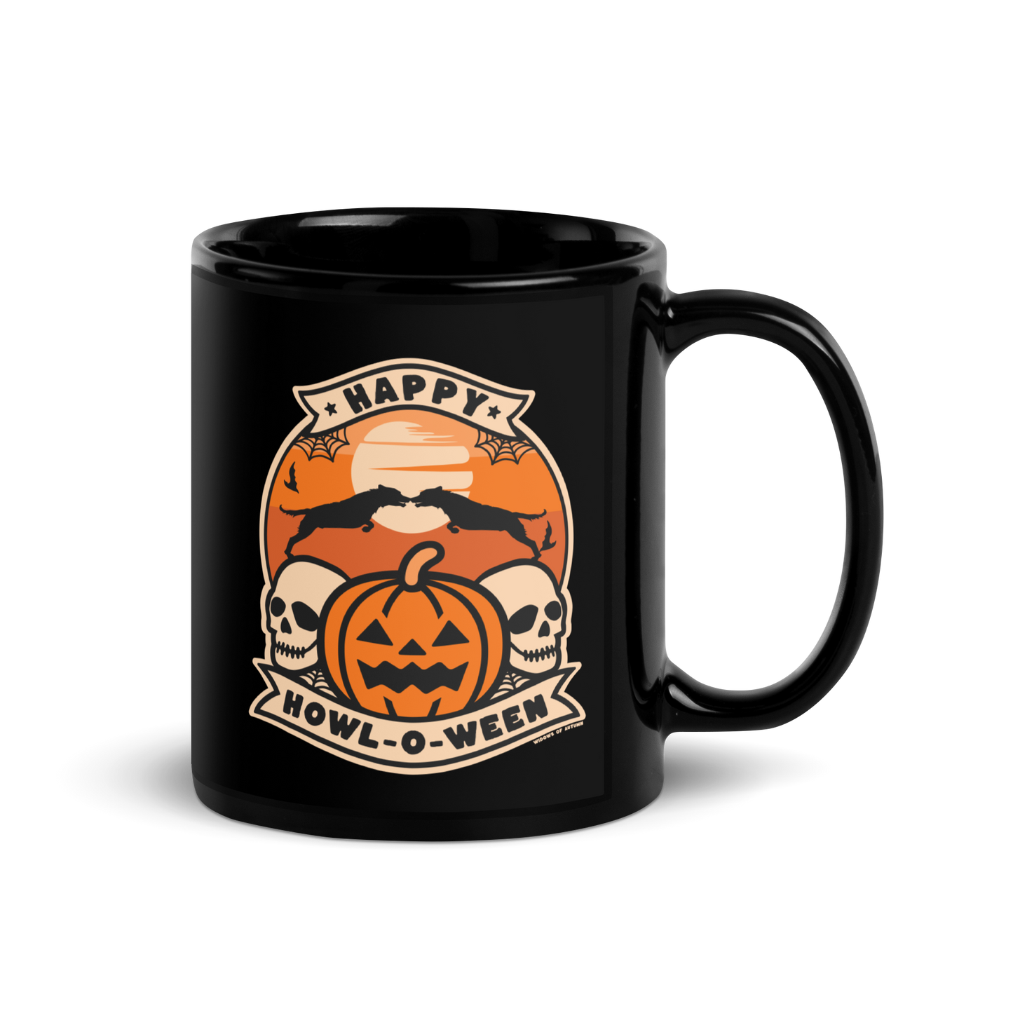 Howl-O-Ween Mug - Black