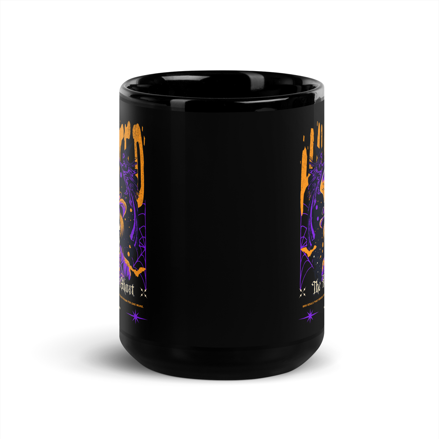 Hatbox Ghost Mug - Black