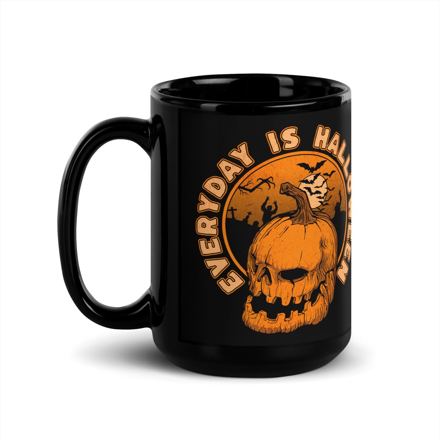 Eternal Halloween Mug - Black