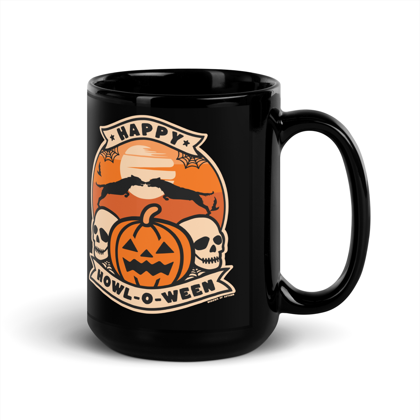 Howl-O-Ween Mug - Black