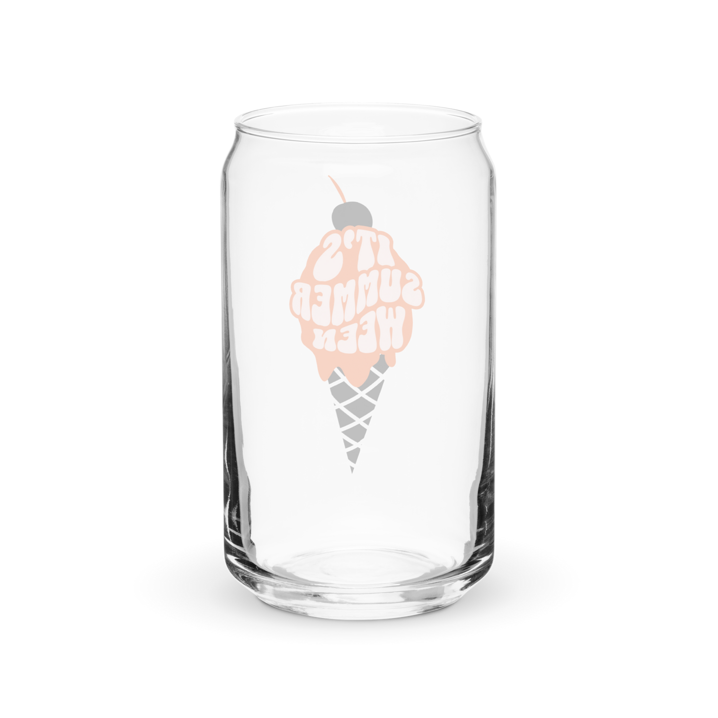 Summerween Ice Cream Glass Tumbler