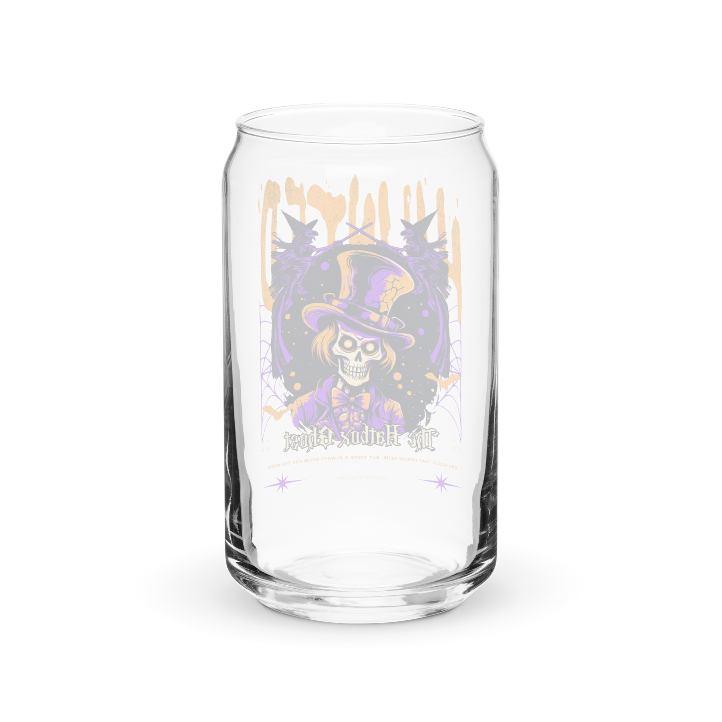 Hatbox Ghost Glass Tumbler