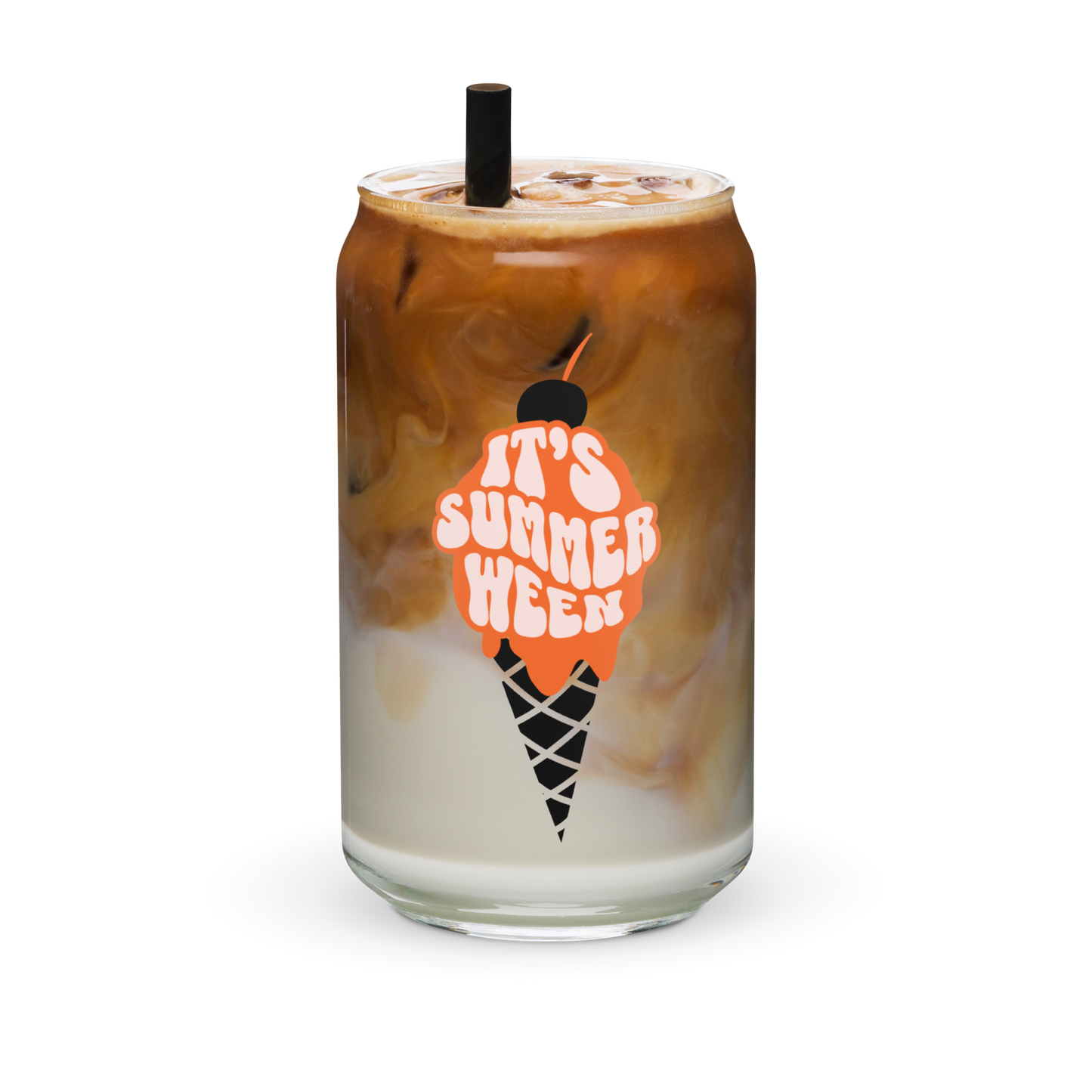 Summerween Ice Cream Glass Tumbler