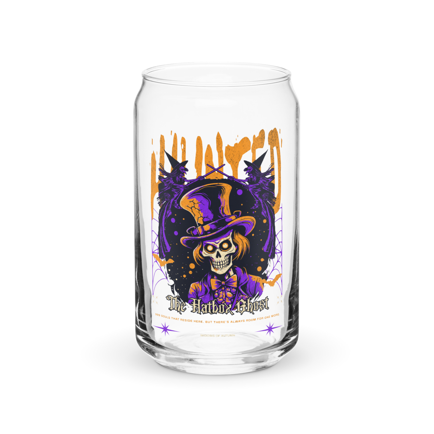 Hatbox Ghost Glass Tumbler