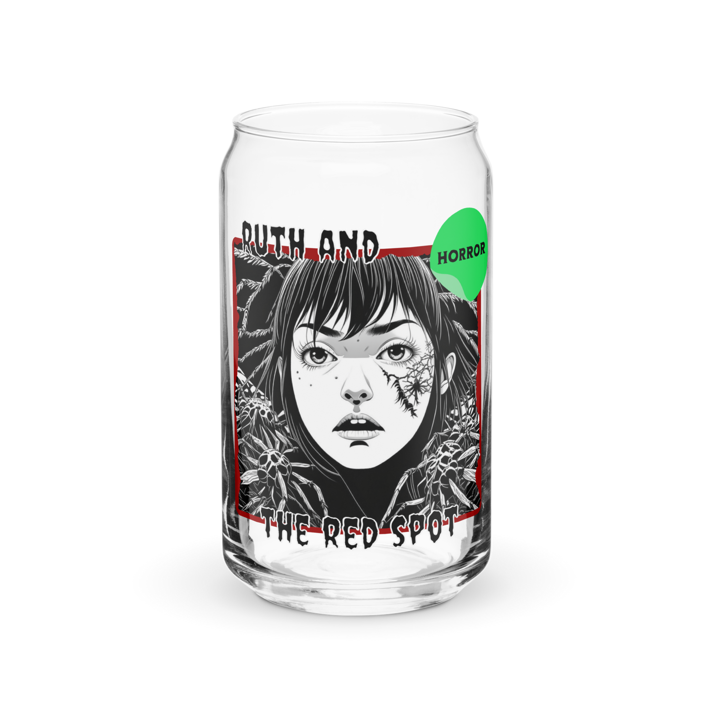 Ruth & The Red Spot Glass Tumbler