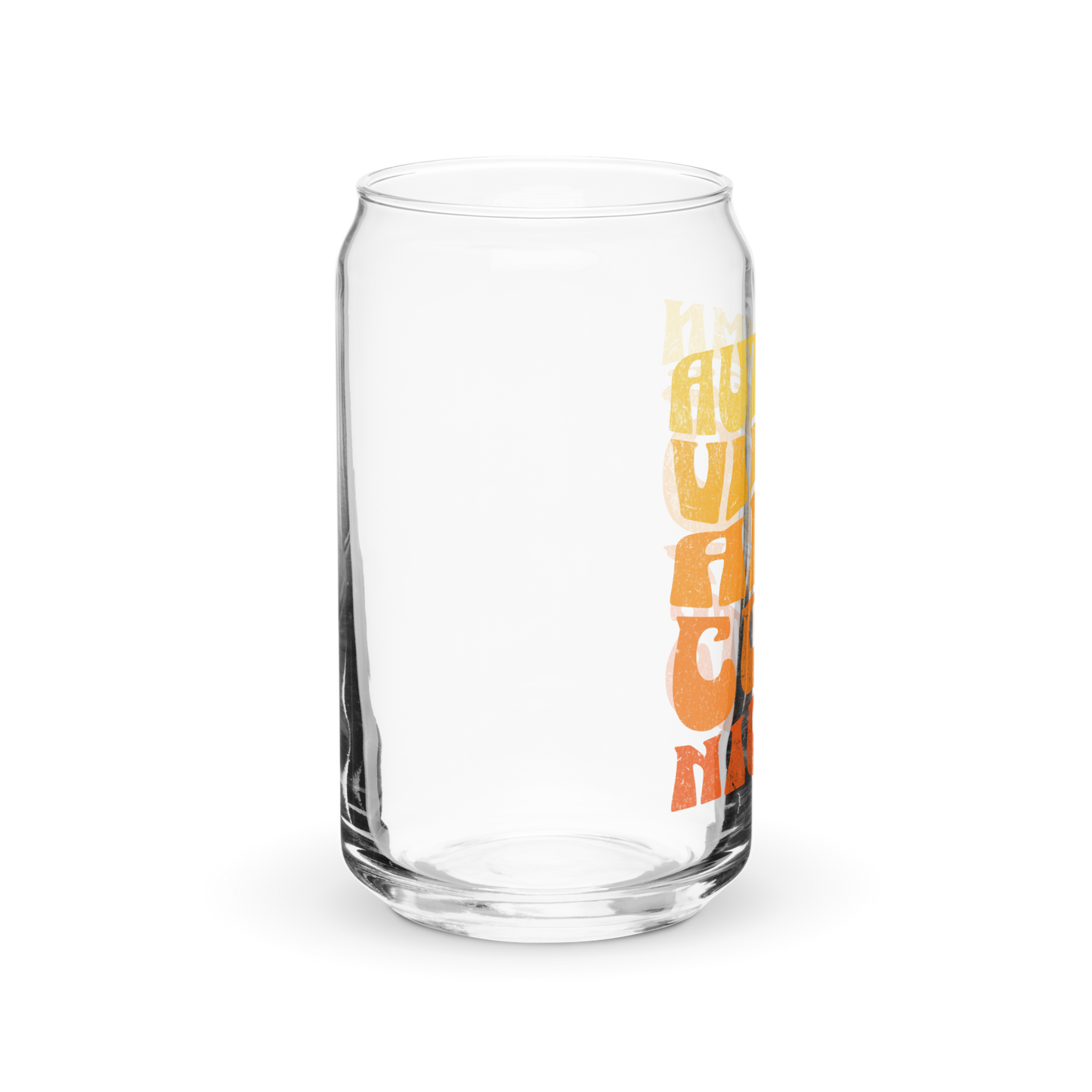 Cozy Autumn Glass Tumbler