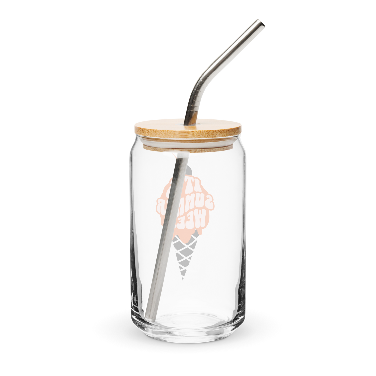 Summerween Ice Cream Glass Tumbler