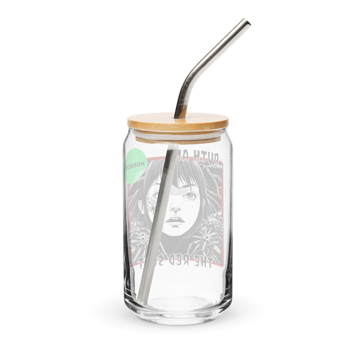 Ruth & The Red Spot Glass Tumbler