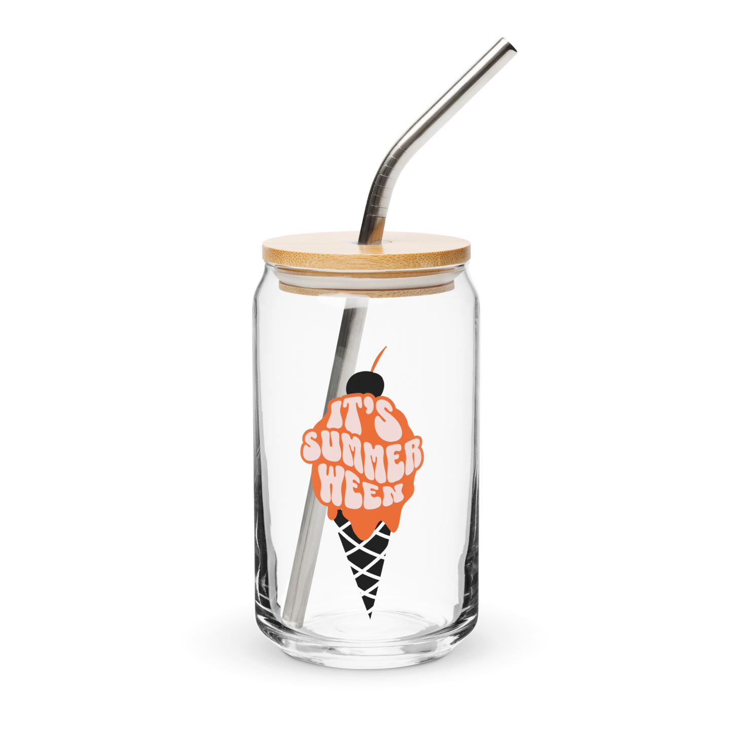Summerween Ice Cream Glass Tumbler