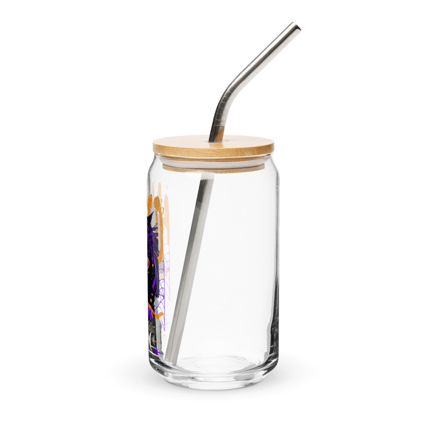 Hatbox Ghost Glass Tumbler