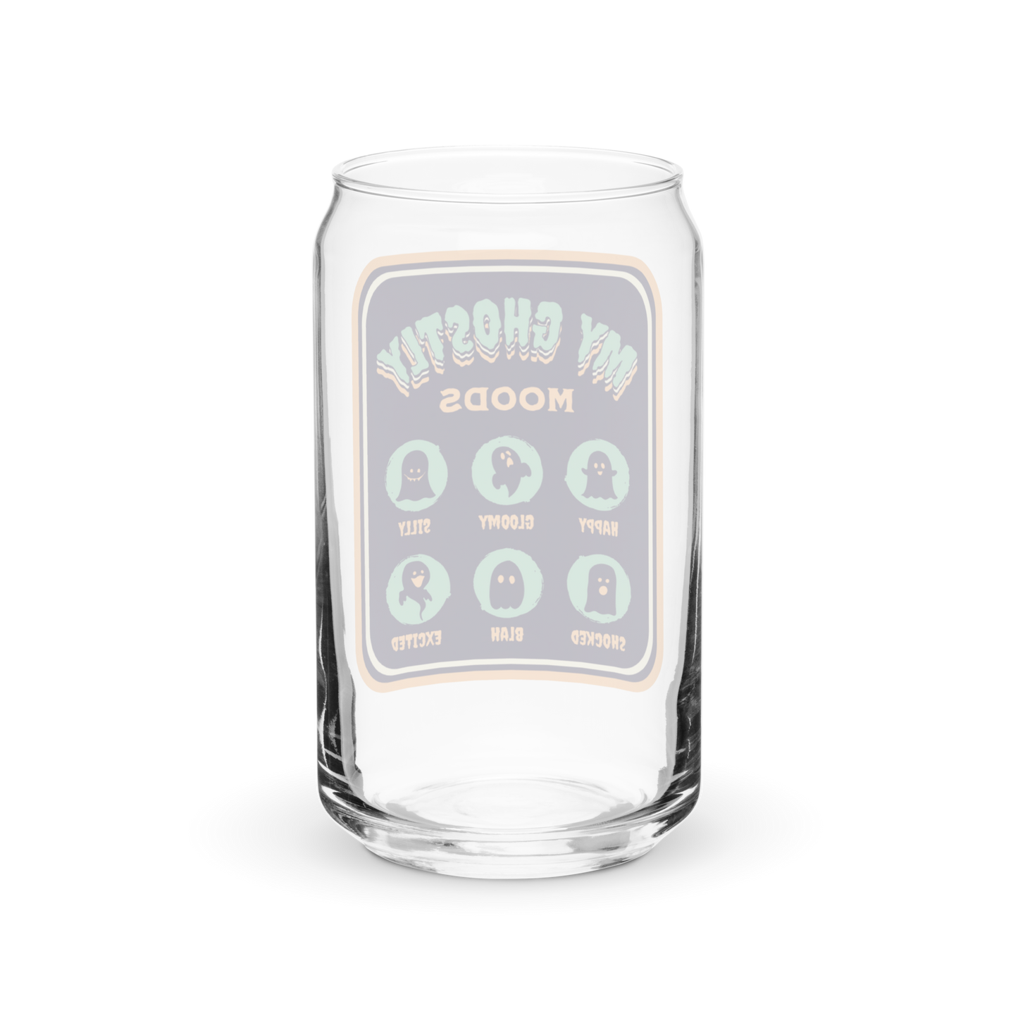 Ghostly Moods Glass Tumbler