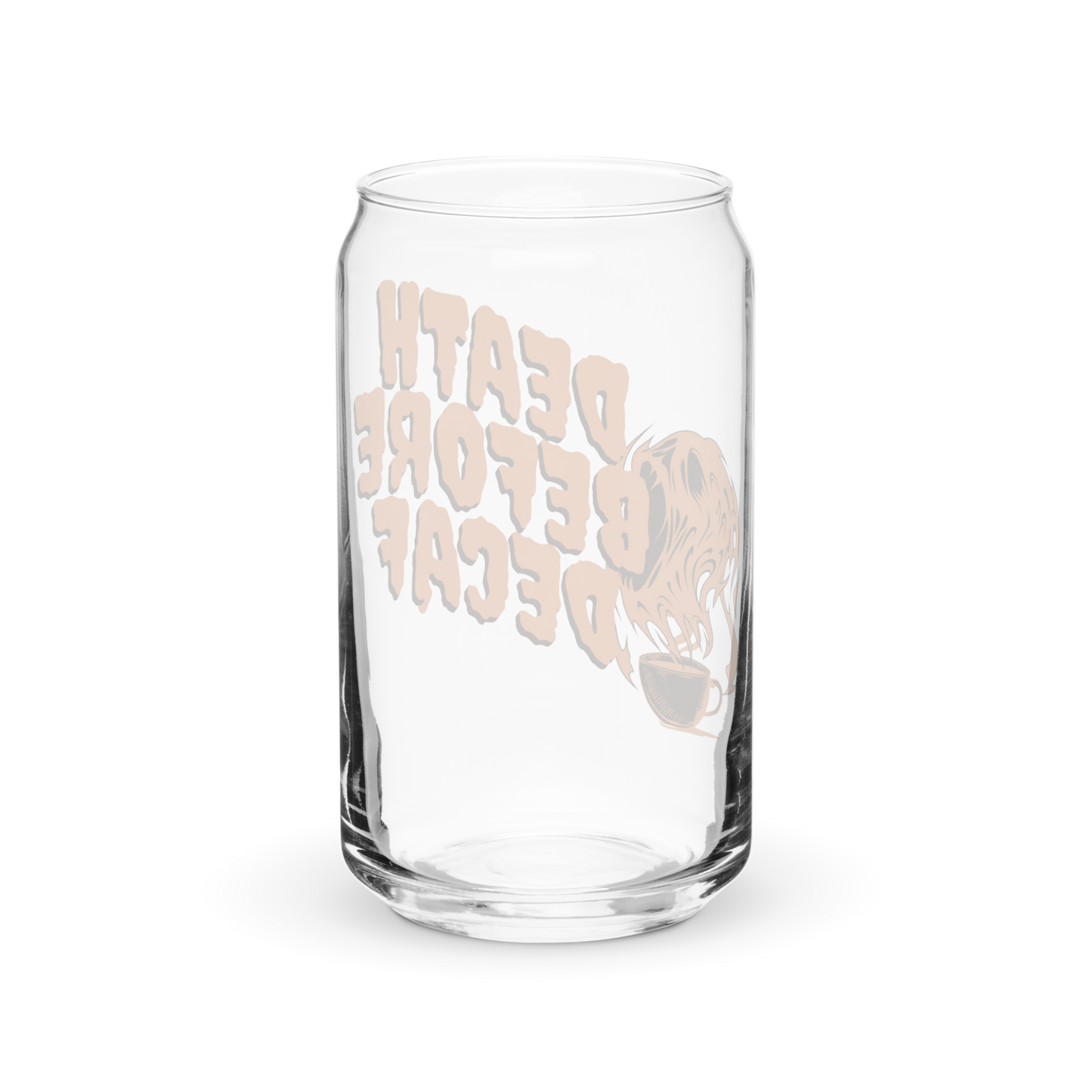 Grim Grind Glass Tumbler