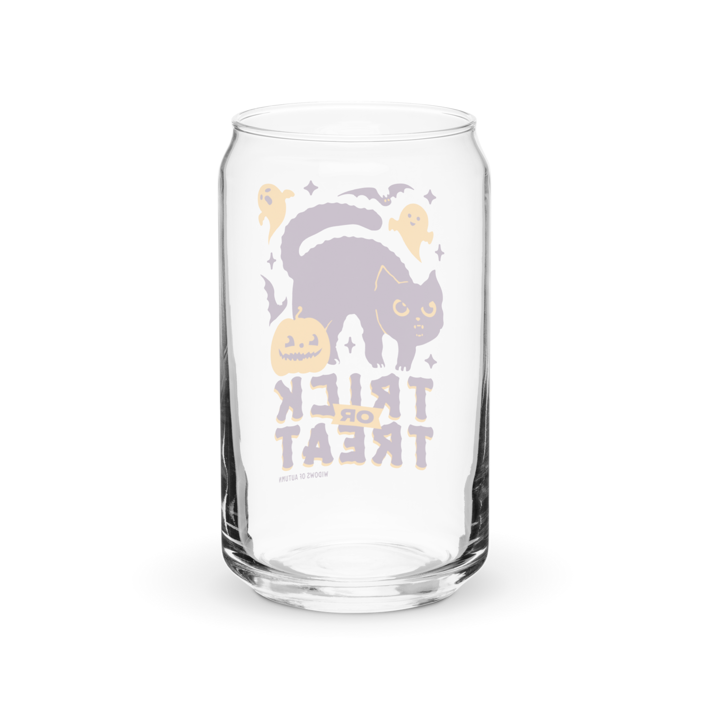 Trick Or Treat Glass Tumbler