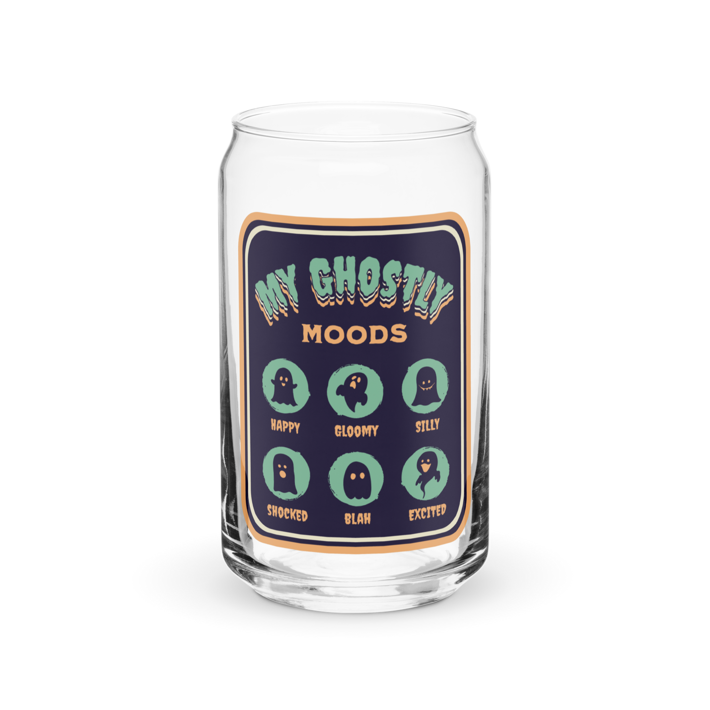 Ghostly Moods Glass Tumbler