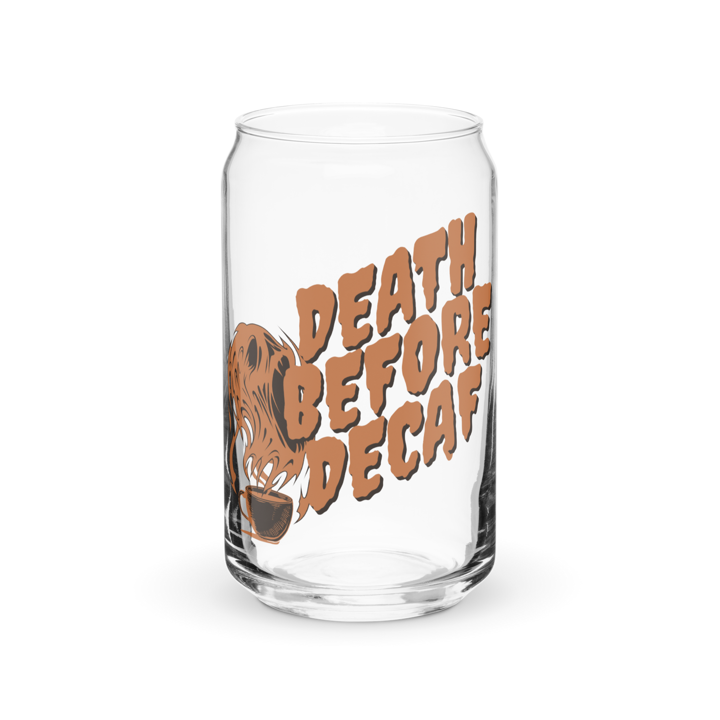 Grim Grind Glass Tumbler