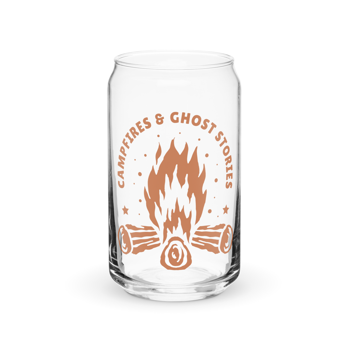 Campfires & Ghost Stories Glass Tumbler