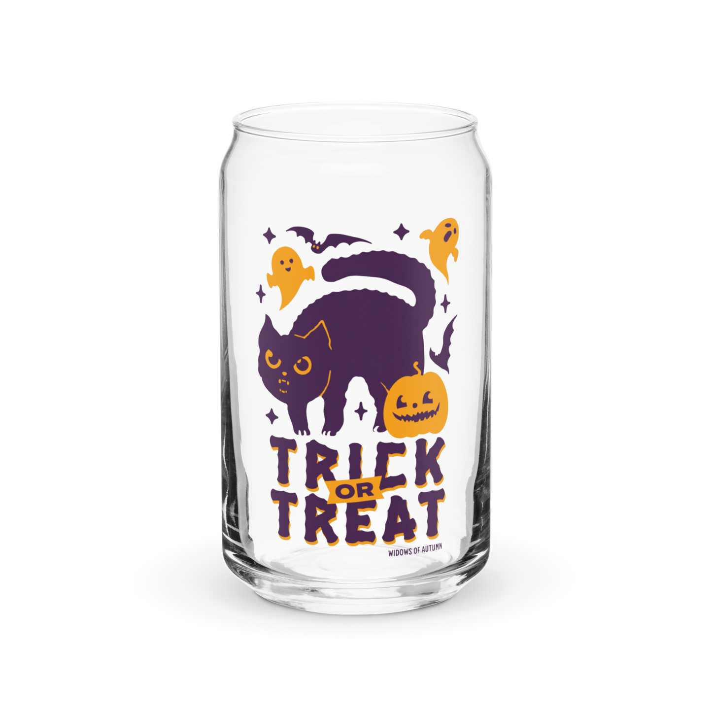 Trick Or Treat Glass Tumbler