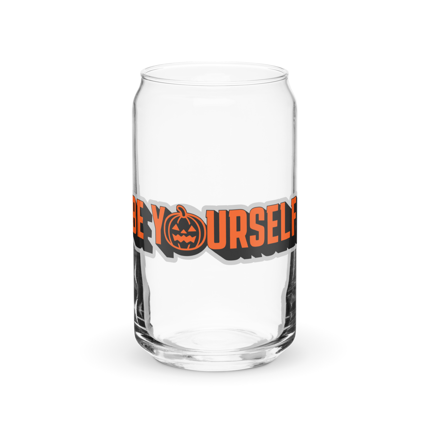 Be Yourself Glass Tumbler