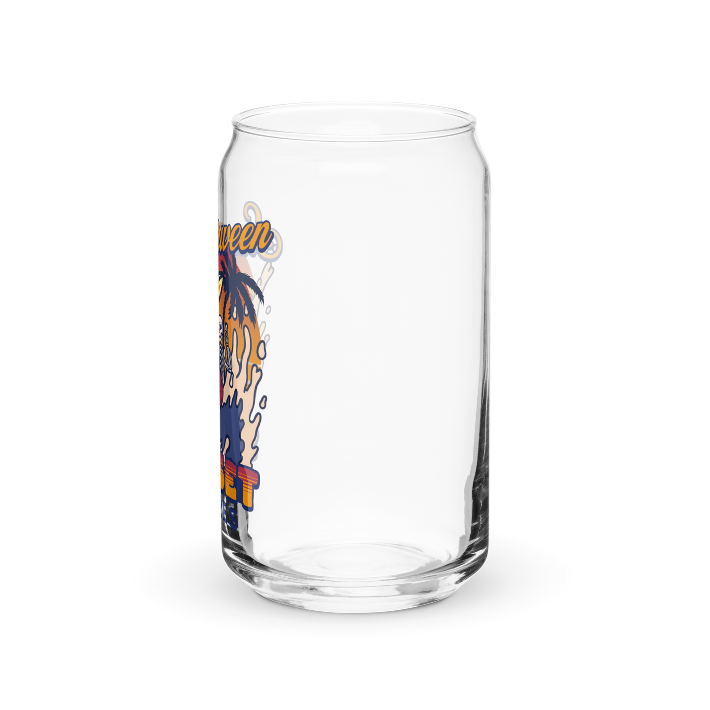 Sunset Scares Glass Tumbler