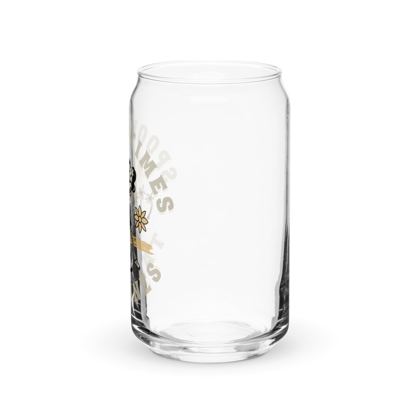 Spooky Times & Tan Lines Glass Tumbler