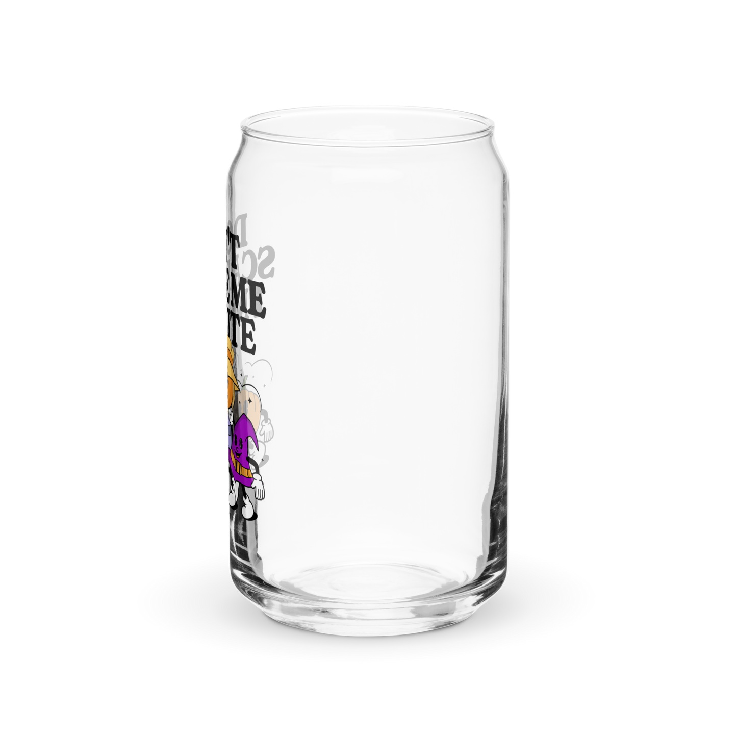 Don't Scare Me Glass Tumbler