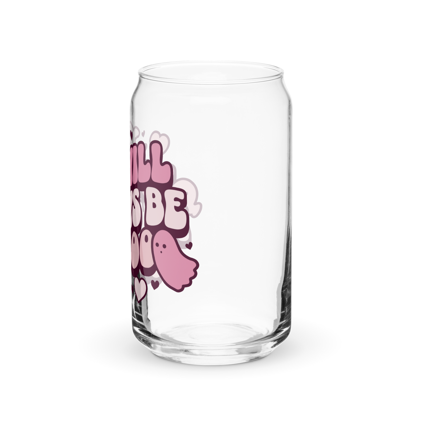 Always Be My Boo Glass Tumbler