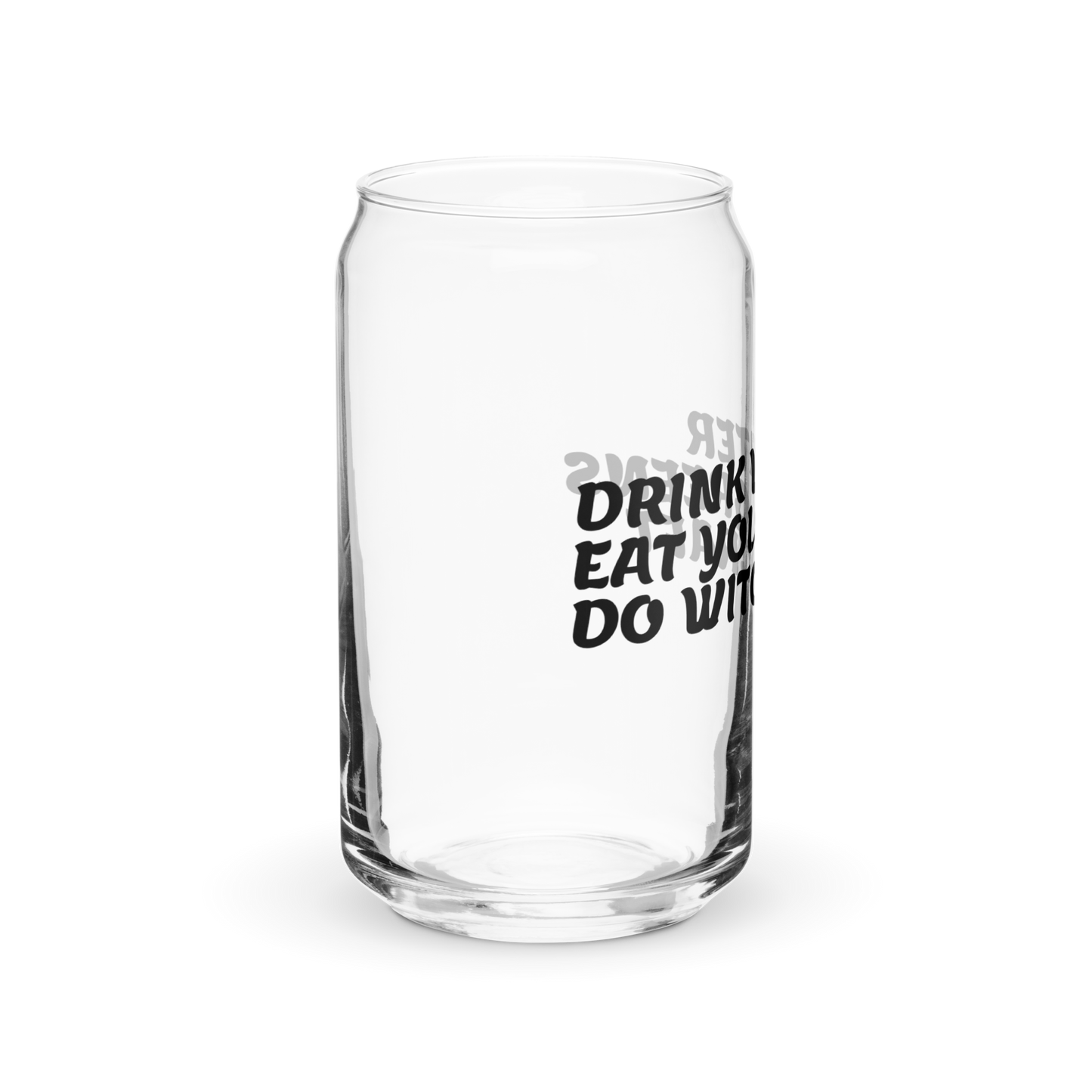 Do Witchcraft Glass Tumbler