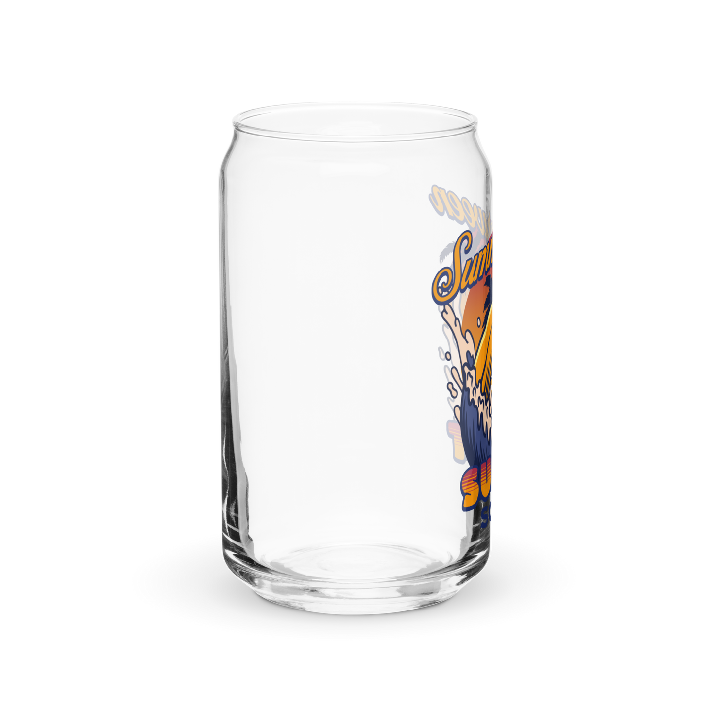 Sunset Scares Glass Tumbler