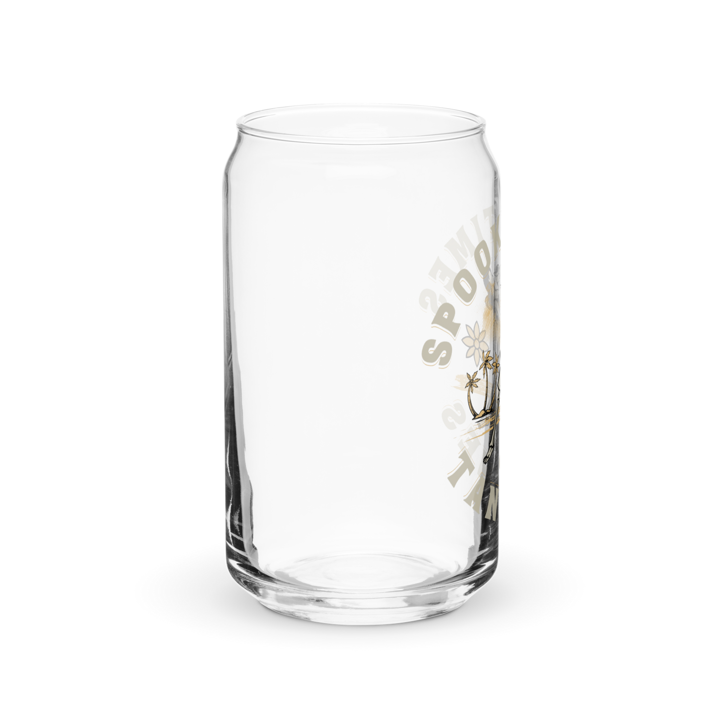 Spooky Times & Tan Lines Glass Tumbler