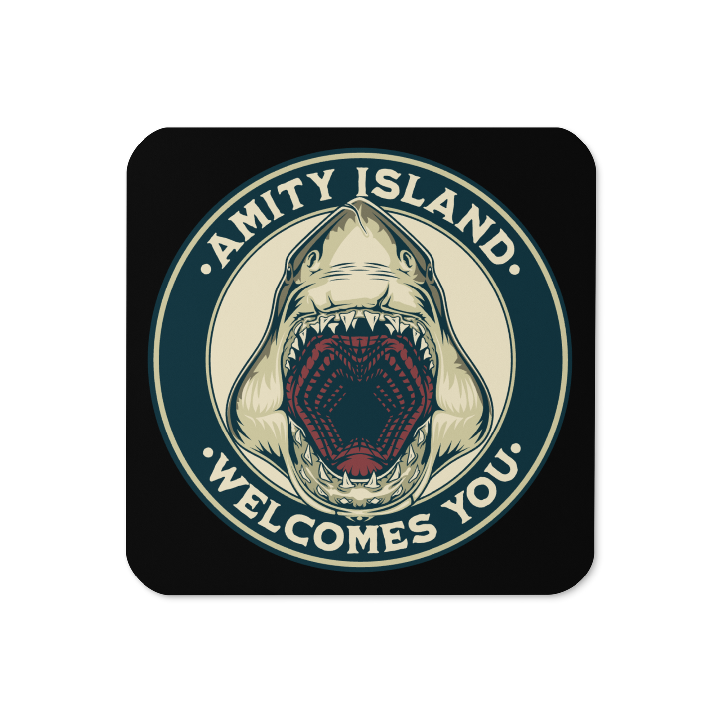 Welcome to Amity Cork-Back Coaster