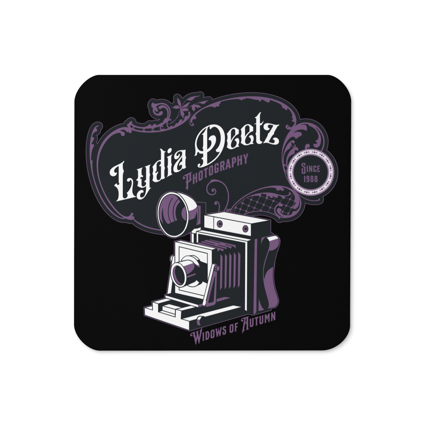 Deetz Photography Cork-Back Coaster