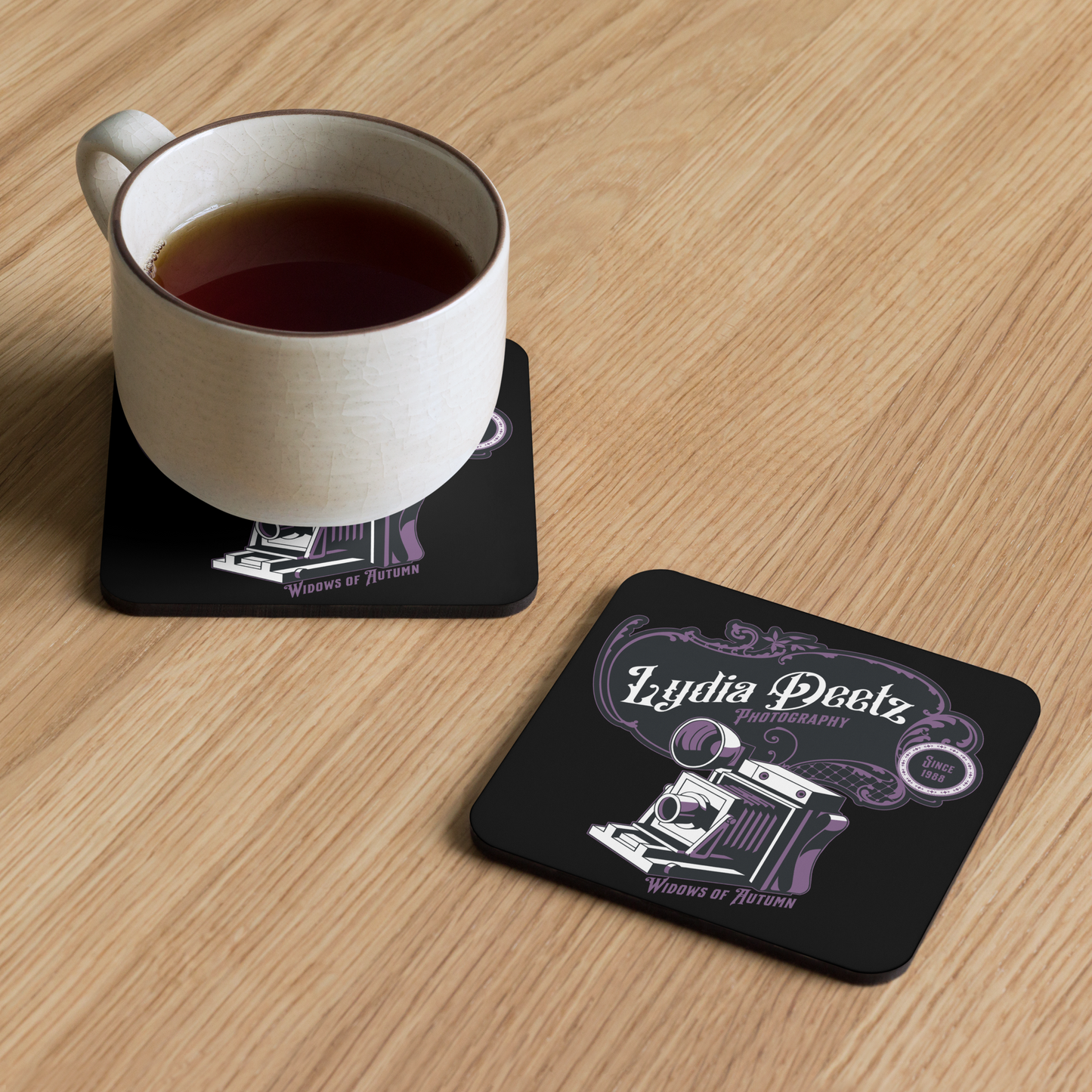 Deetz Photography Cork-Back Coaster