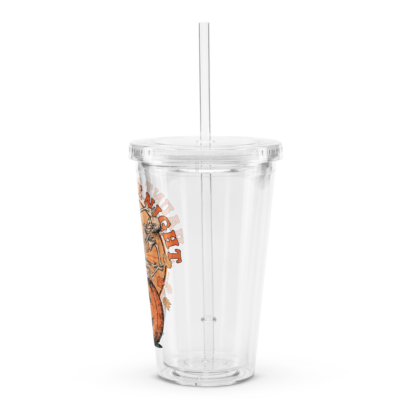 Haunt The Night Plastic Tumbler