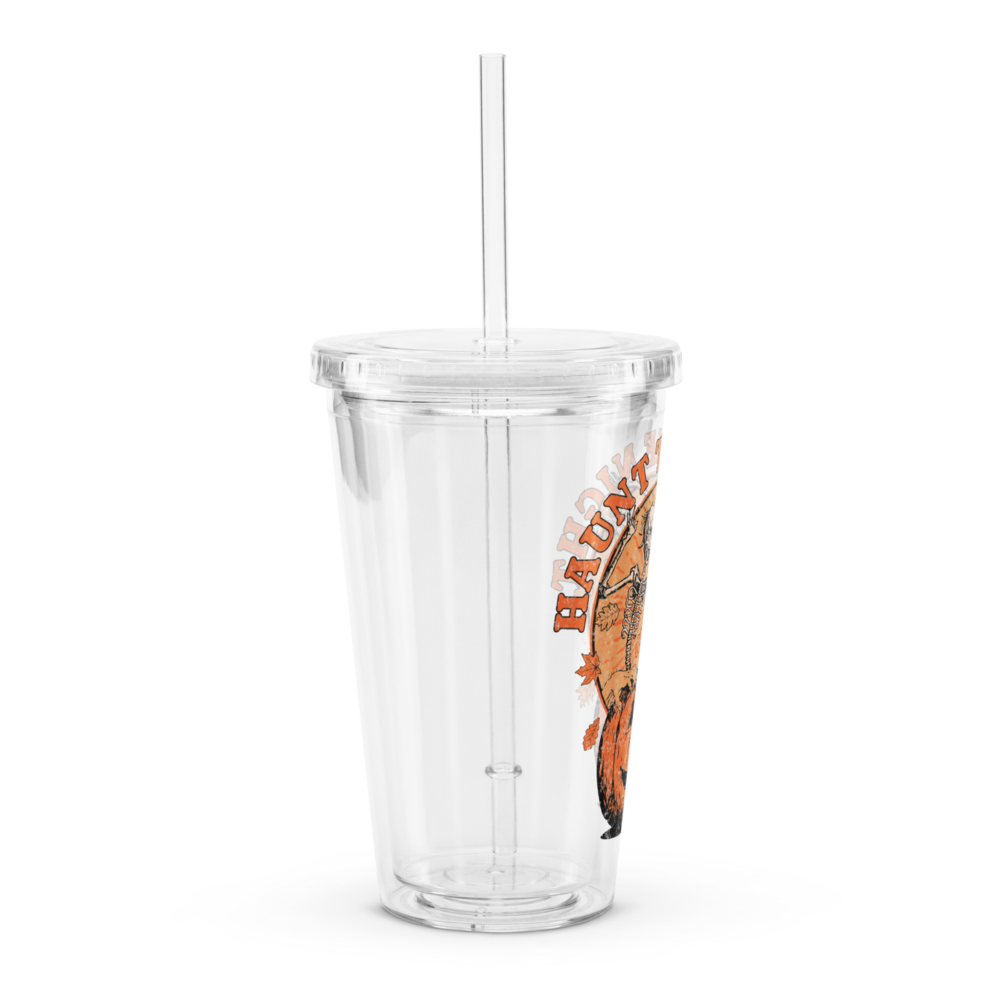 Haunt The Night Plastic Tumbler