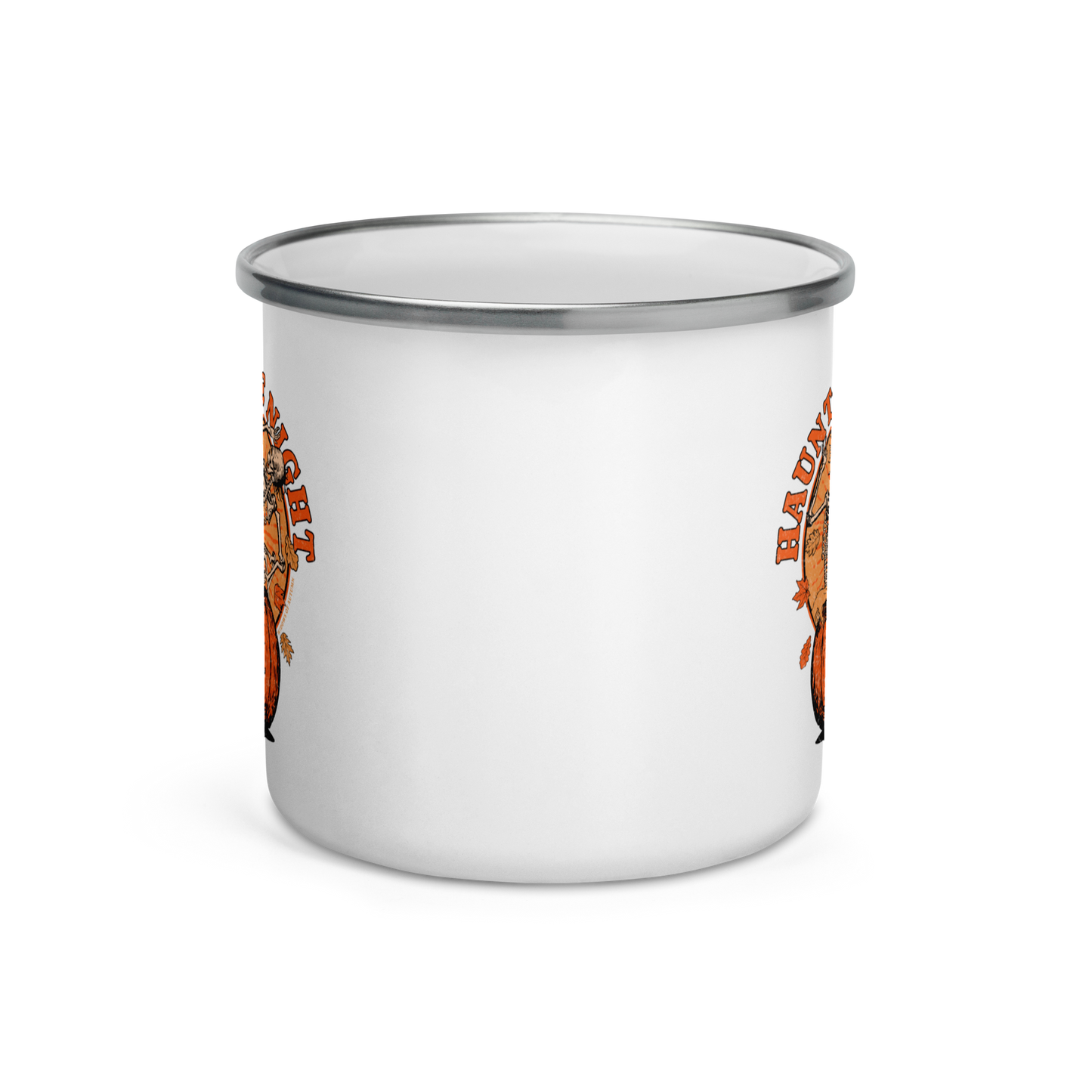 Haunt The Night Enamel Mug