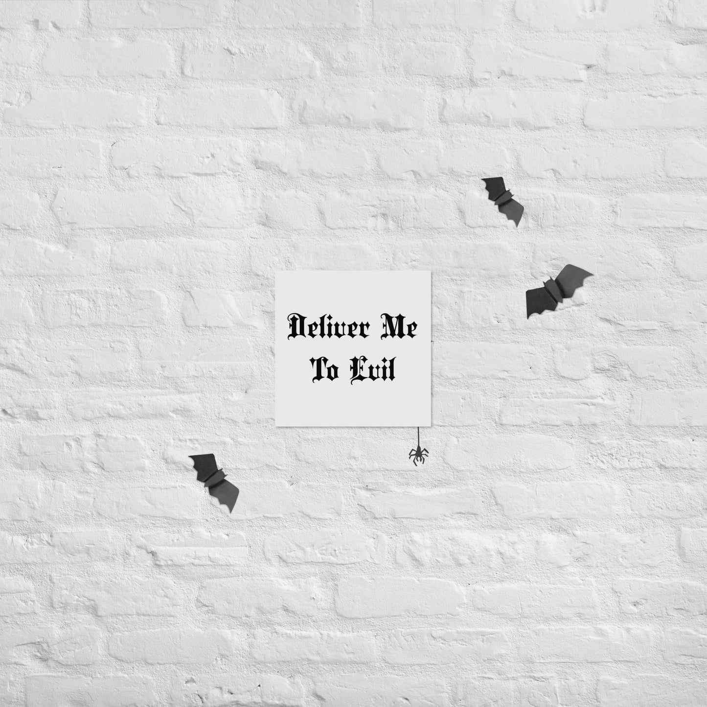 Deliver Me To Evil Poster