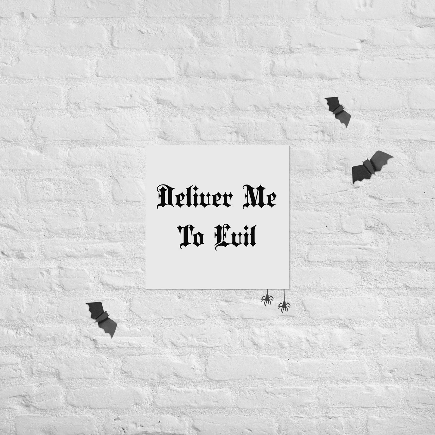 Deliver Me To Evil Poster