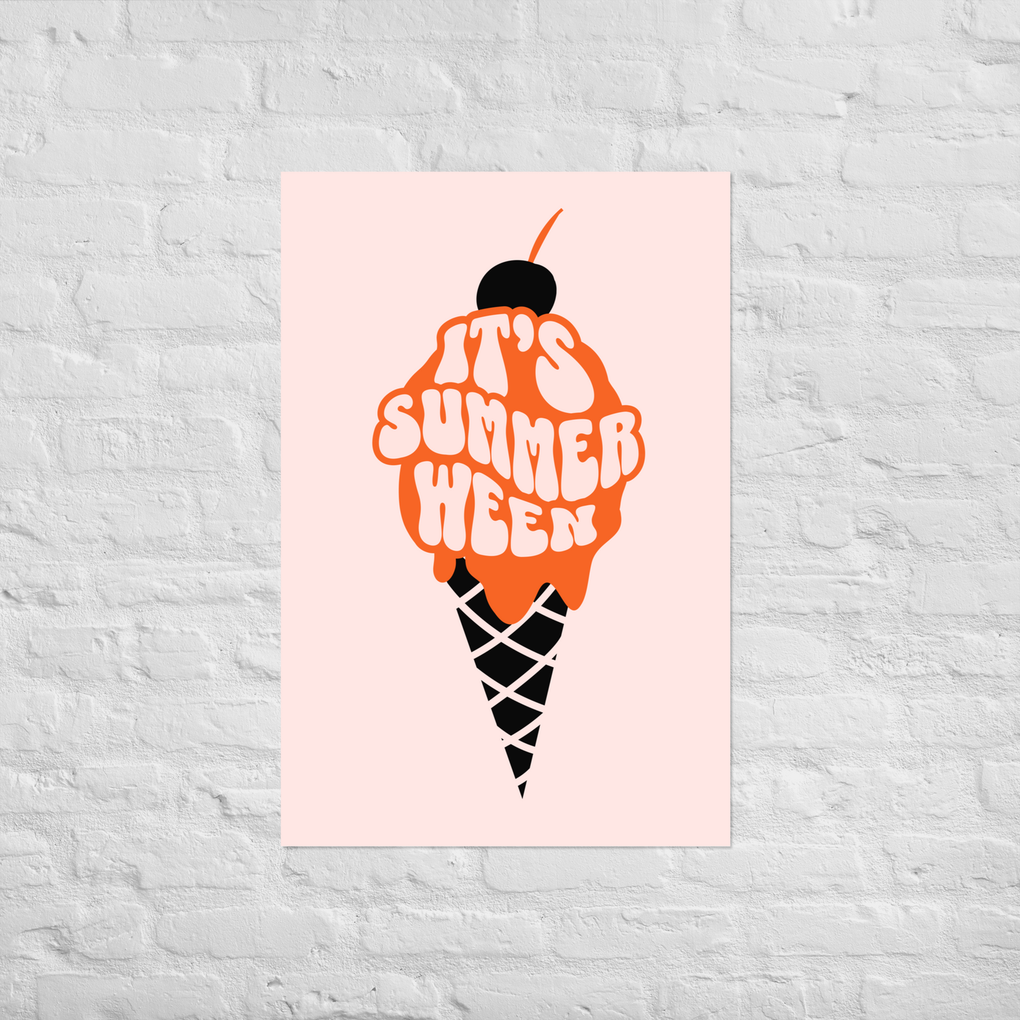 Summerween Ice Cream Poster