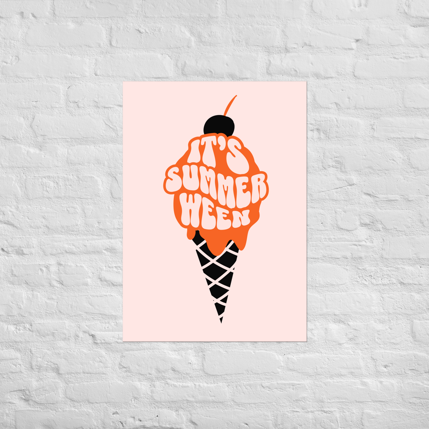 Summerween Ice Cream Poster