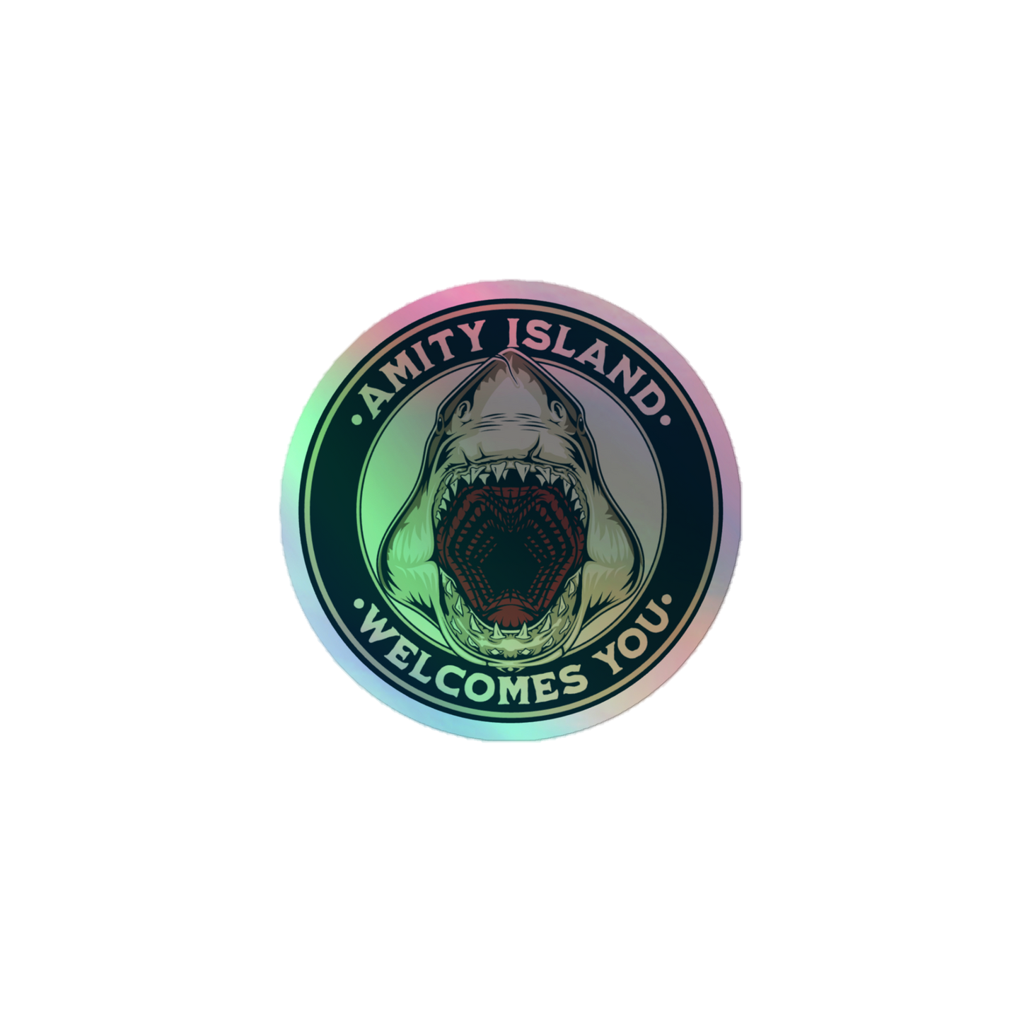 Welcome to Amity Holographic Sticker