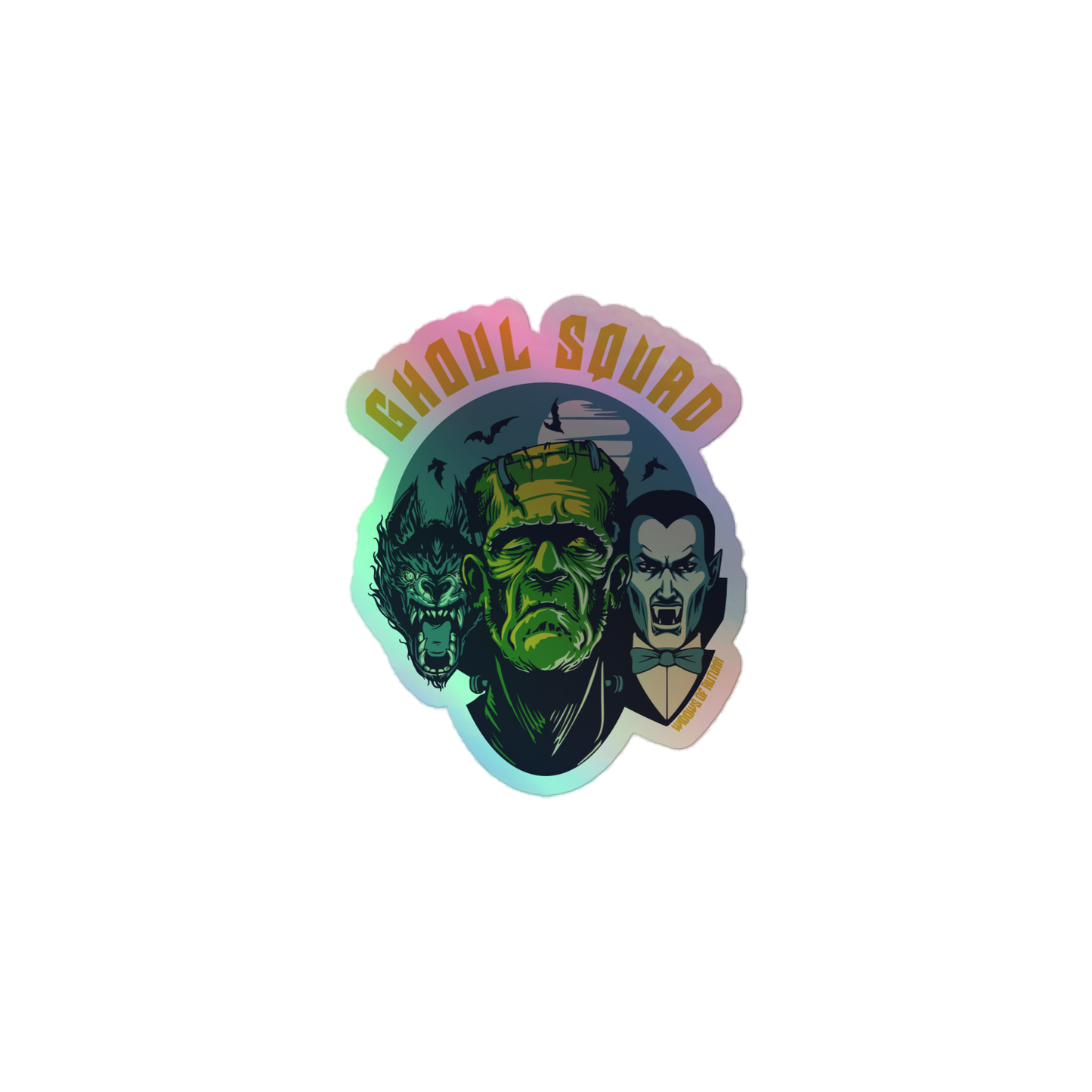 Ghoul Squad Holographic Stickers